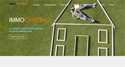 Desktop Screenshot of immochrono.com